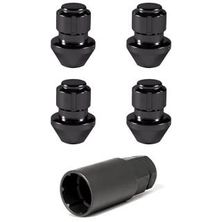 Nakrętki zabezpieczające do felg krótkie zestaw M14x1,5