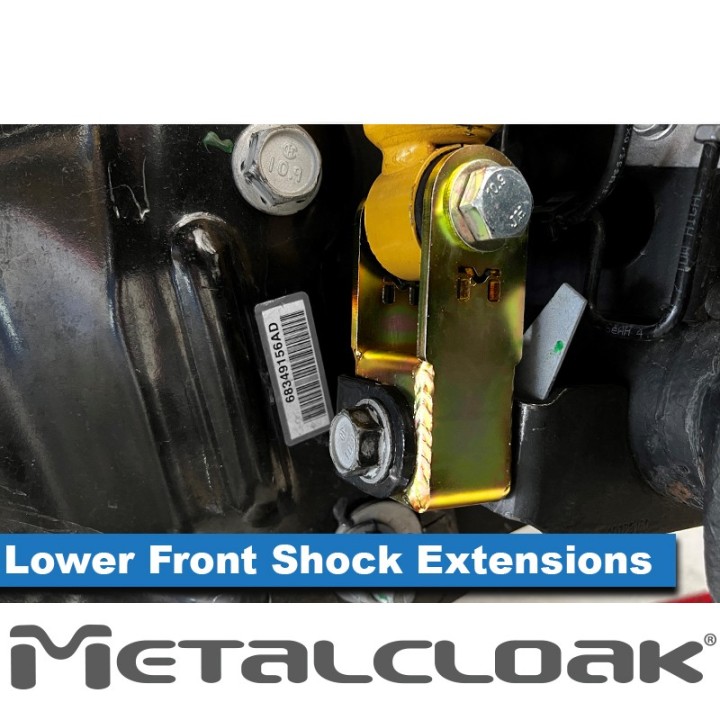 Zestaw dolnych przedłużek mocowań MetalCloak 8033 | Szekla4x4