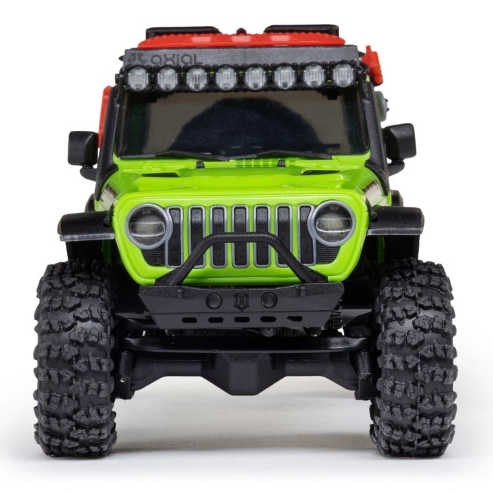 Axial SCX30 Jeep Wrangler JLU 1/30 RTR, zielony — model RC