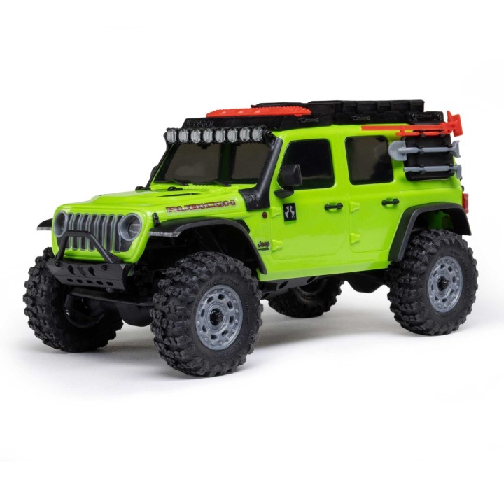 Axial SCX30 Jeep Wrangler JLU 1/30 RTR, zielony — model RC