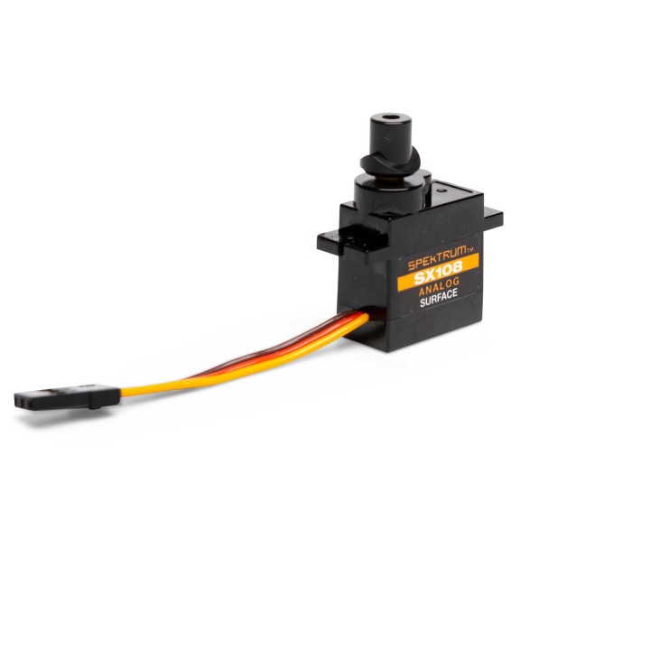 Serwo Spektrum SX108 Micro, metalowa przekładnia — model RC