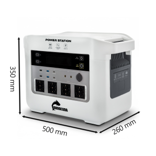 Stacja zasilania Barracuda DPS2400 2400W 2150Wh — Barracuda