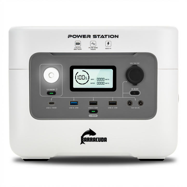 Stacja zasilania Barracuda DPS600 600W 576Wh — Barracuda