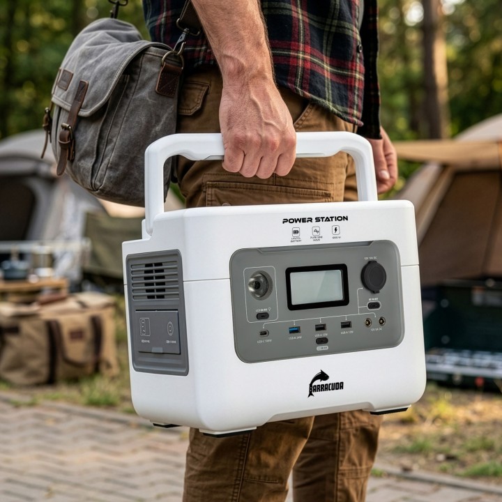 Stacja zasilania Barracuda DPS600 600W 576Wh — Barracuda