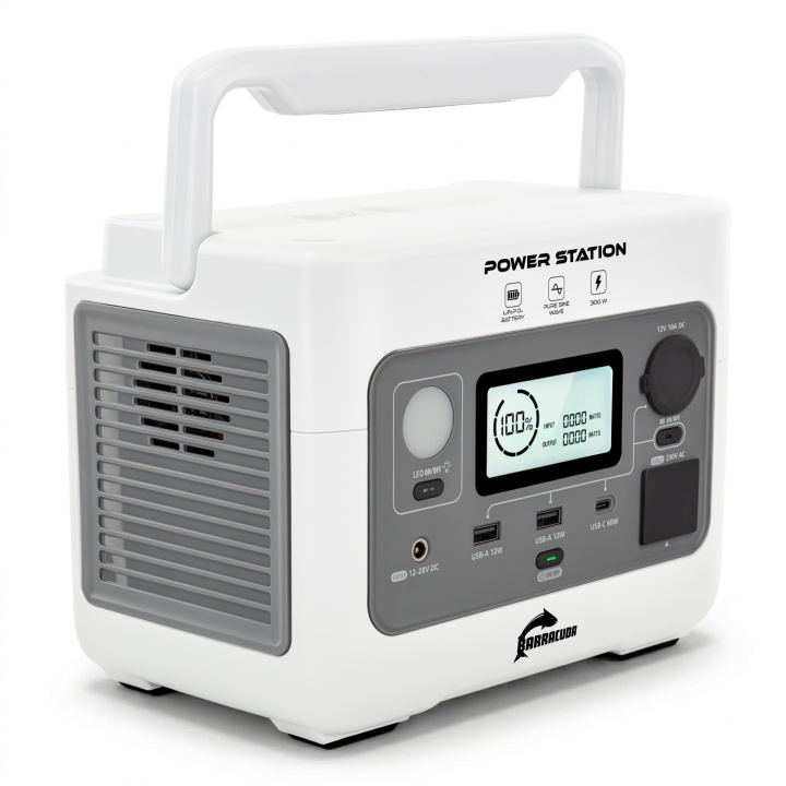 Stacja zasilania Barracuda DPS300 300W 256Wh — Barracuda