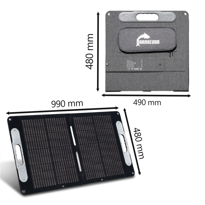 Panel solarny składany Barracuda BSP60 60W — Barracuda