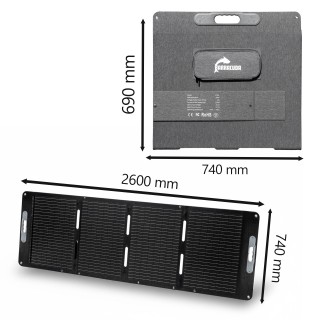 Panel solarny składany Barracuda BSP300 300W — Barracuda