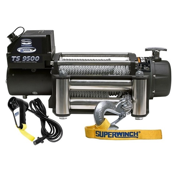 Wyciągarka Superwinch Tiger Shark 9500 12V - Mocna i niezawodna!