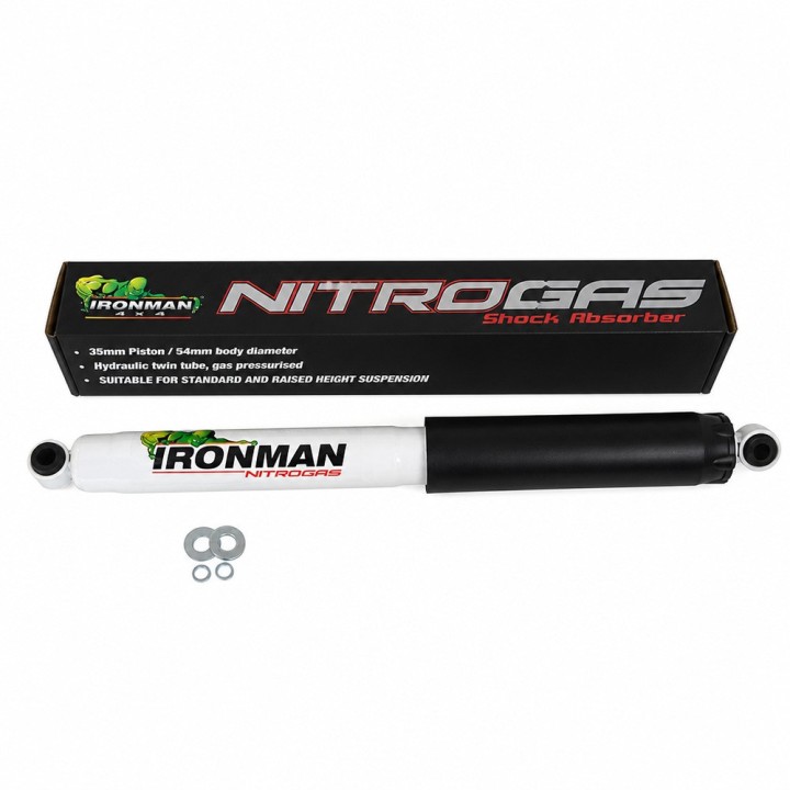 Amortyzator tylny Ironman 4x4 Nitro Gas, lift 2" — Mitsubishi L200, Mitsubishi Delica L400, Nissan Patrol K260 - ujęcie 3