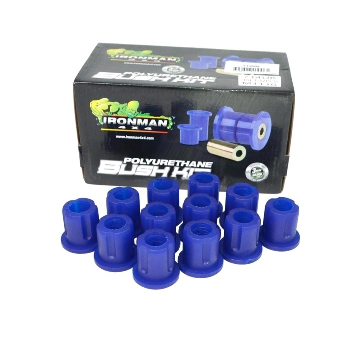 Leaf spring bushing set rear Ironman 4x4 714UK | Szekla