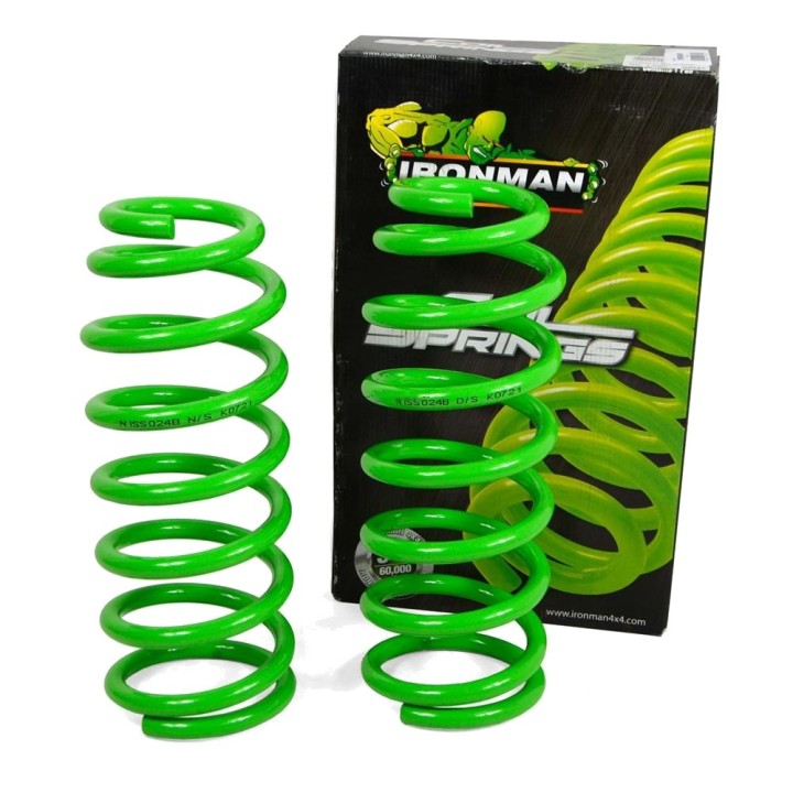 Sprężyny tylne Ironman 4x4 wzmocnione lift 6" NISS044B