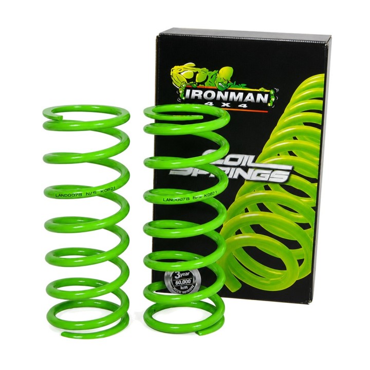 Sprężyny przednie Ironman 4x4 wzmocnione lift 2" LAND007B