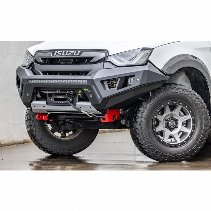 Stalowy zderzak terenowy RAID BULL BAR ironman 4x4 BBR074