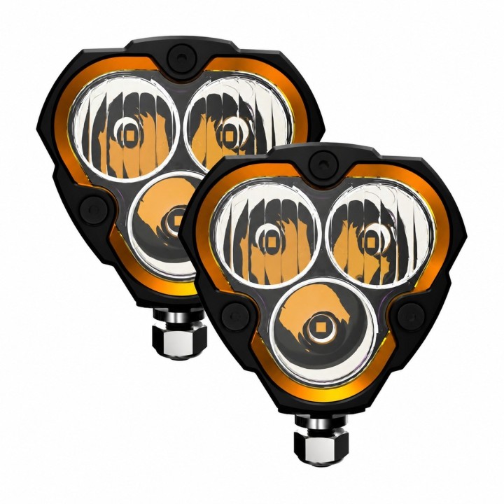 KC HiLiTES FLEX ERA 3 Spot - zestaw 2 lamp LED 40 W