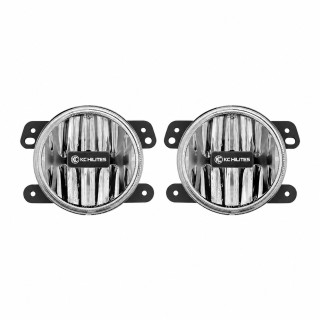 KC Gravity LED G4 4" - lampy Jeep JK 2010-2018, ECE R19