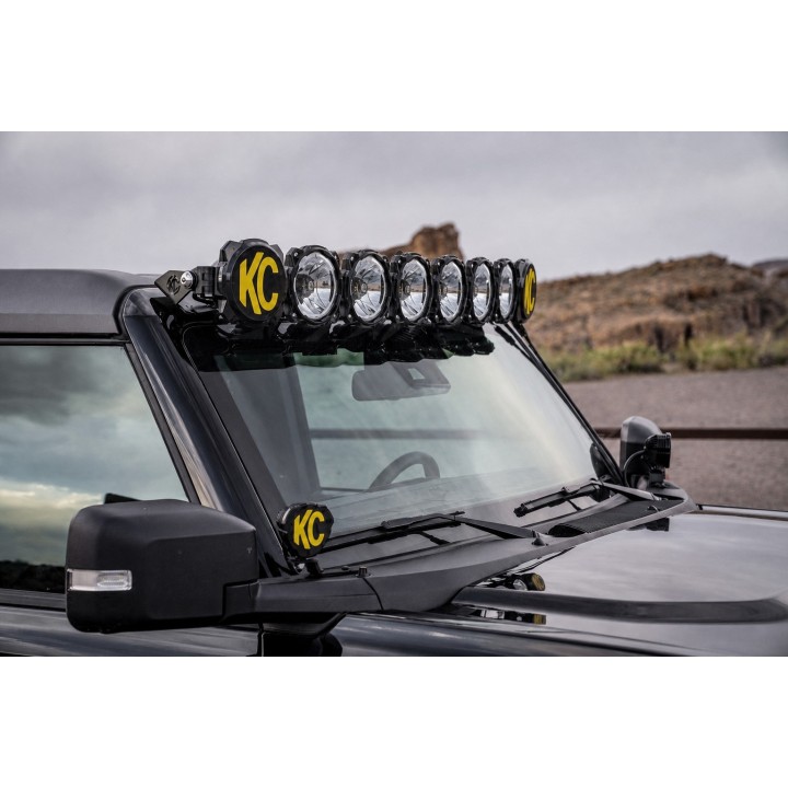 KC HiLiTES - uchwyty dachowe 50" light bar, Ford Bronco 2021+ - ujęcie 4