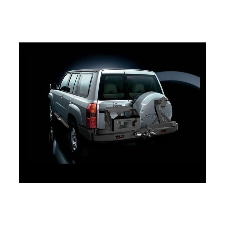 Tylny stalowy zderzak Snakeman 4WD Nissan Patrol Y61 SNBR02