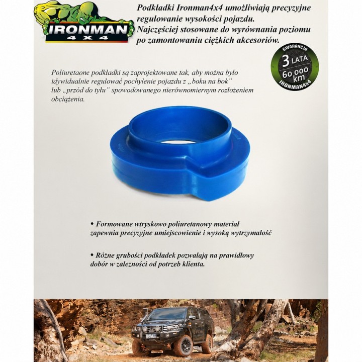 Sprężyna tylne Ironman 4x4 Toyota Land Cruiser HDJ LCR15