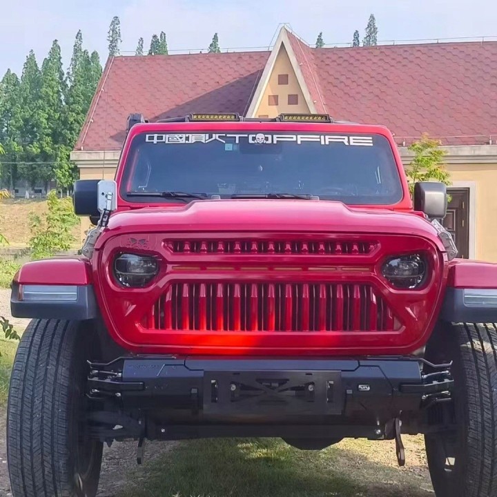 Zderzak przedni FURY Jeep Wrangler JL/JLU - aluminium