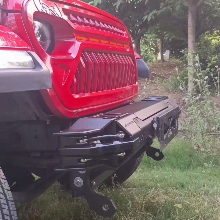 Zderzak przedni FURY Jeep Wrangler JL/JLU - aluminium