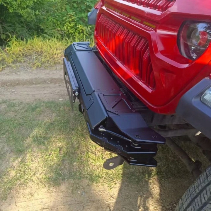 Zderzak przedni FURY Jeep Wrangler JL/JLU - aluminium