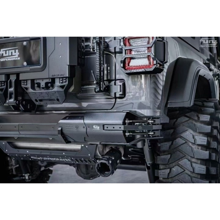 Zderzak tylny FURY Jeep Wrangler JL/JLU - aluminium