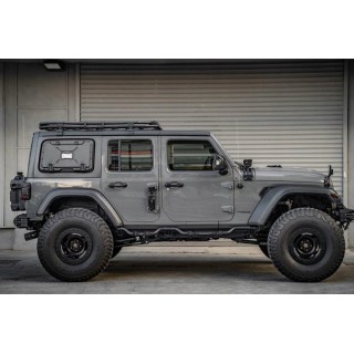 Progi aluminiowe FURY Jeep Wrangler JLU 2018+