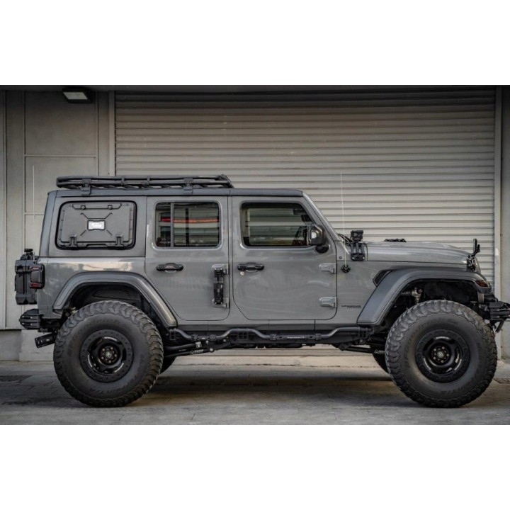 Progi aluminiowe FURY Jeep Wrangler JLU 2018+