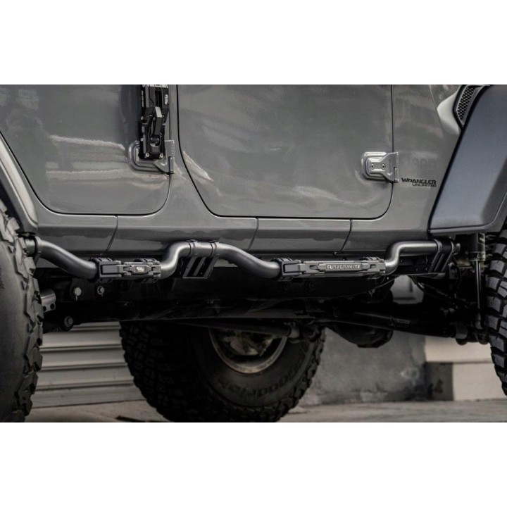Progi aluminiowe FURY Jeep Wrangler JLU 2018+