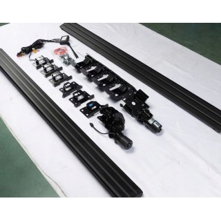 Electric Side Steps Jeep Wrangler JLU 4-Door Aluminium
