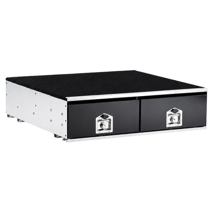 Podwójna szuflada marki IRONMAN4X4 - locksafe twin drawers - 1300mm (ITD1300)