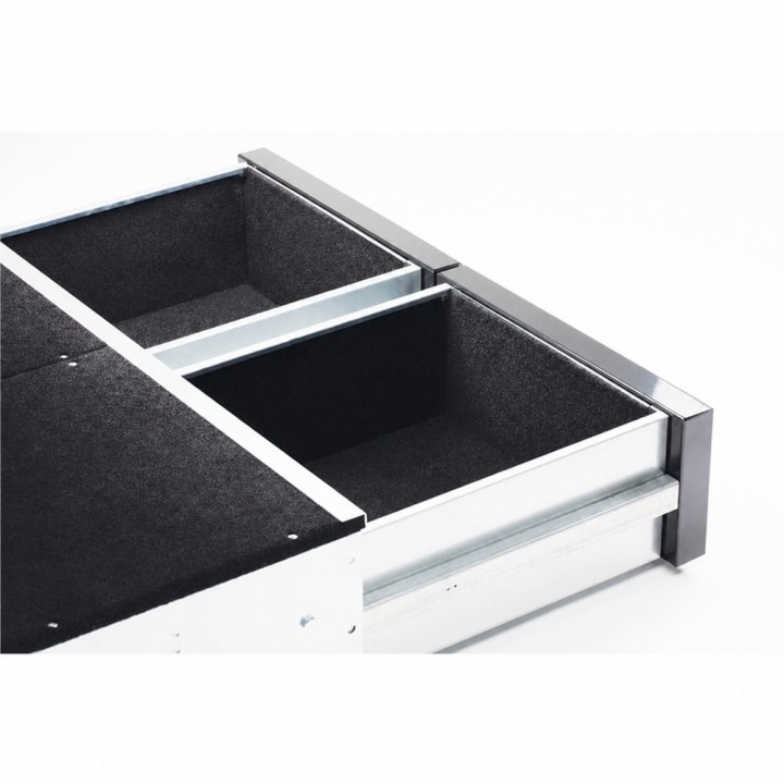 Podwójna szuflada marki IRONMAN4X4 - locksafe twin drawers - 1300mm (ITD1300) - ujęcie 4