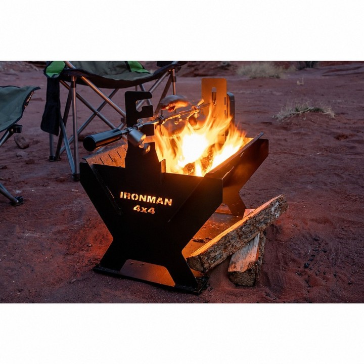 Przenośne palenisko marki ironman 4x4 (IFIREPIT0012) - ujęcie 2