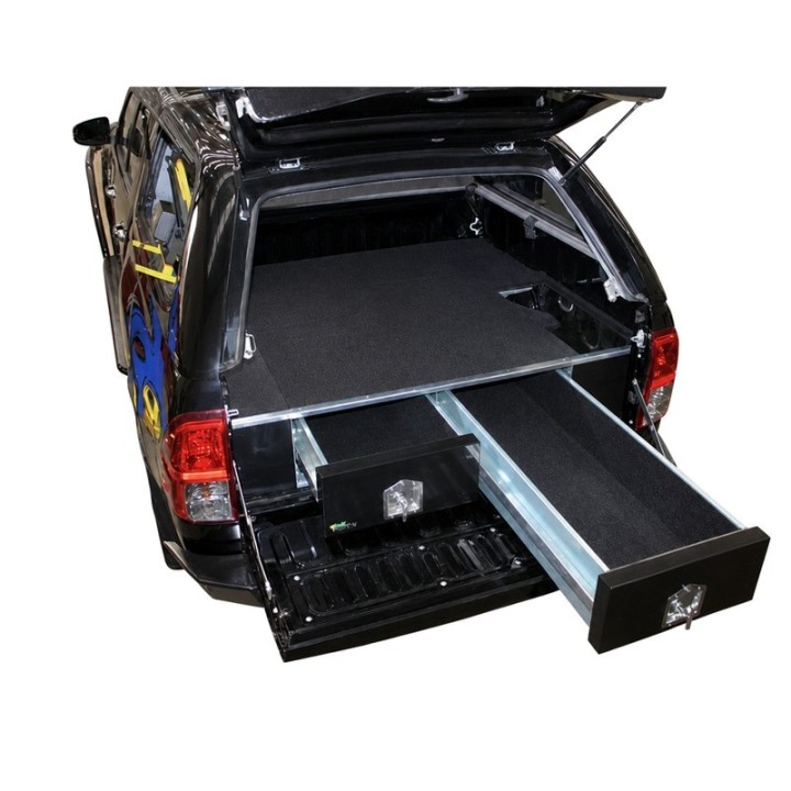 Podwójna szuflada marki IRONMAN4X4 - locksafe WTIN drawers - 1000MM (ITD1000UC) - ujęcie 2