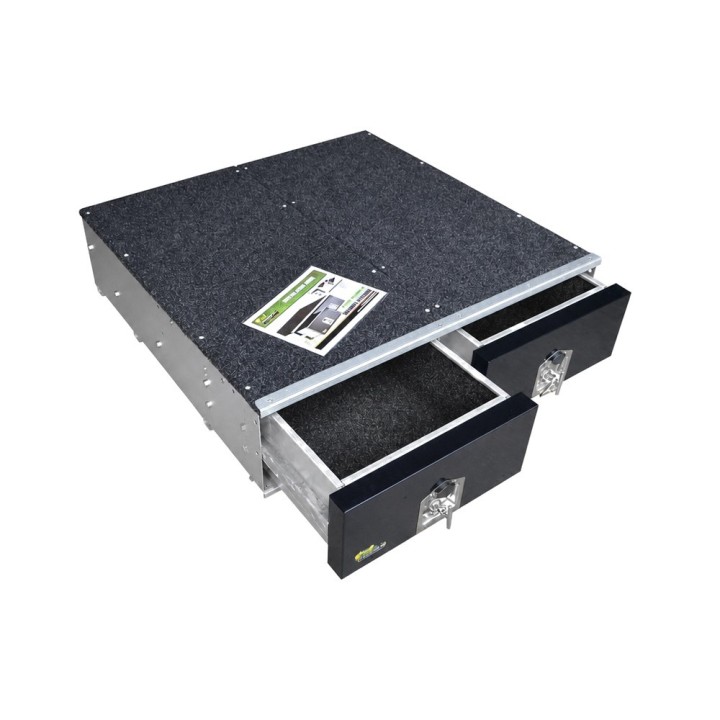 Podwójna szuflada marki IRONMAN4X4 - locksafe WTIN drawers - 1000MM (ITD1000UC) - ujęcie 4
