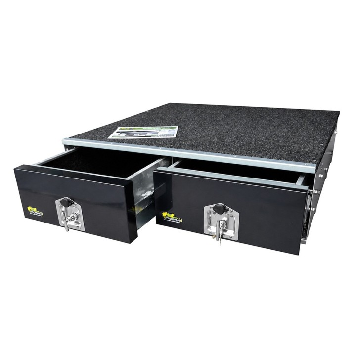 Podwójna szuflada marki IRONMAN4X4 - locksafe WTIN drawers - 1000MM (ITD1000UC) - ujęcie 6
