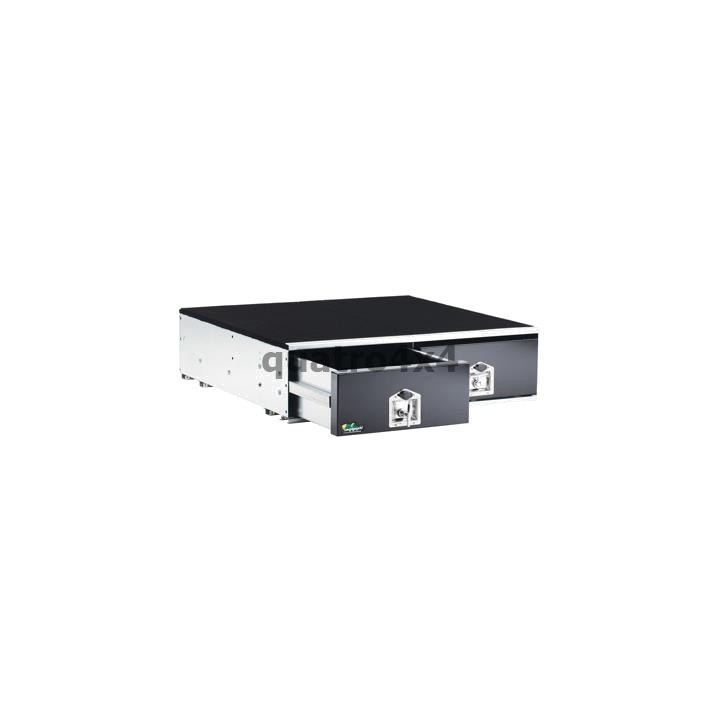 Podwójna szuflada marki IRONMAN4X4 - locksafe WTIN drawers - 1000MM (ITD1000UC) - ujęcie 9