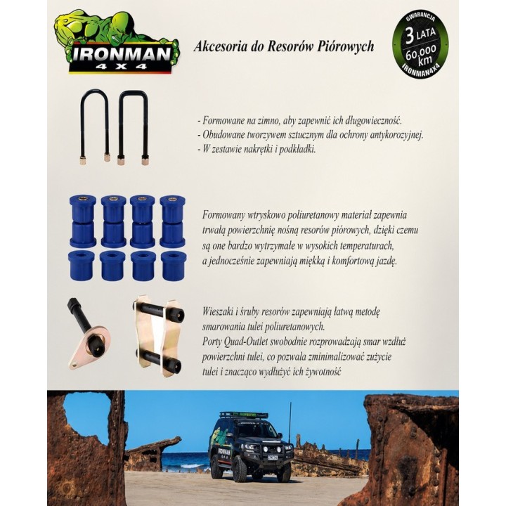 Resor Ironman 4x4 721UK – wyposażenie terenowe | Szekla4x4