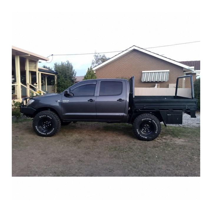 Felga stalowa czarna 16x7 | ET20 Snakeman 4WD — Toyota Hilux, Hyundai Terracan (SNFC16X7-6X139,7X106,1/20/B) - ujęcie 3