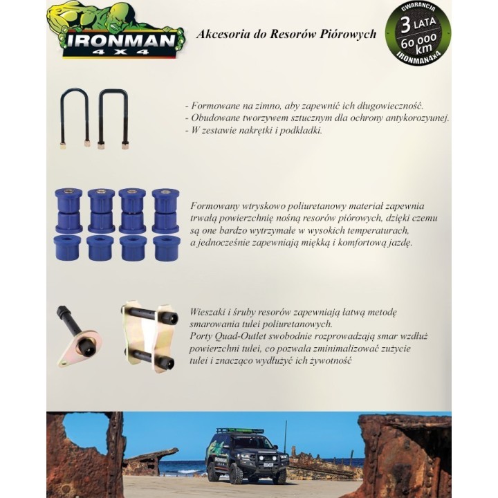 Resor Ironman 4x4 Nissan Patrol K260 "hiszpan" 724UK