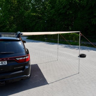 Roleta (zadaszenie boczne) 1,4x2m Snakeman 4WD (SNNPA1) - ujęcie 2