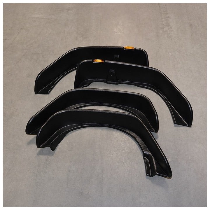 Fender flares - LLDPE Snakeman 4WD Jeep Wrangler JK SNFF017