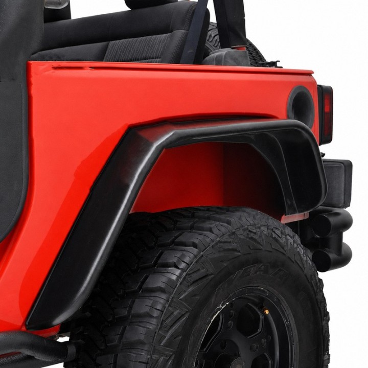 Fender flares - LLDPE Snakeman 4WD Jeep Wrangler JK SNFF017