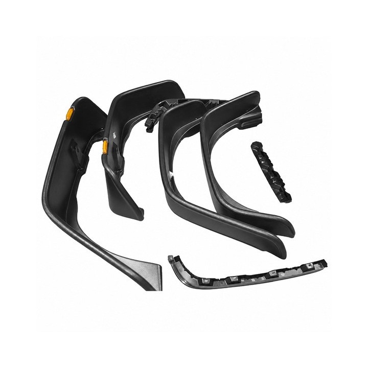 Fender flares - LLDPE Snakeman 4WD Jeep Wrangler JK SNFF017