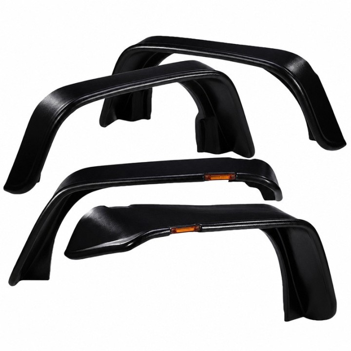 Fender flares - LLDPE Snakeman 4WD Jeep Wrangler JK SNFF017