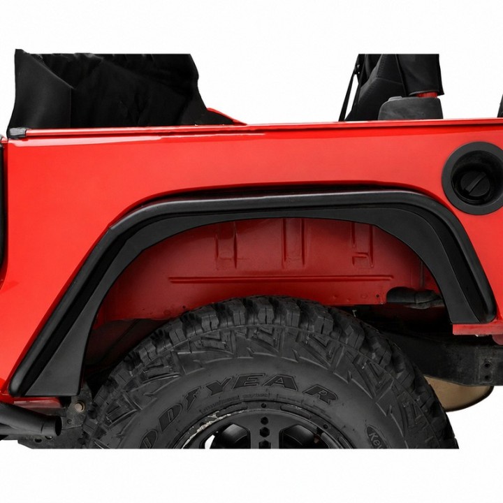 Fender flares - LLDPE Snakeman 4WD Jeep Wrangler JK SNFF017