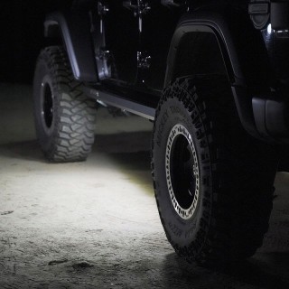 Steel LED Side Steps - Jeep Wrangler JLU 2018+