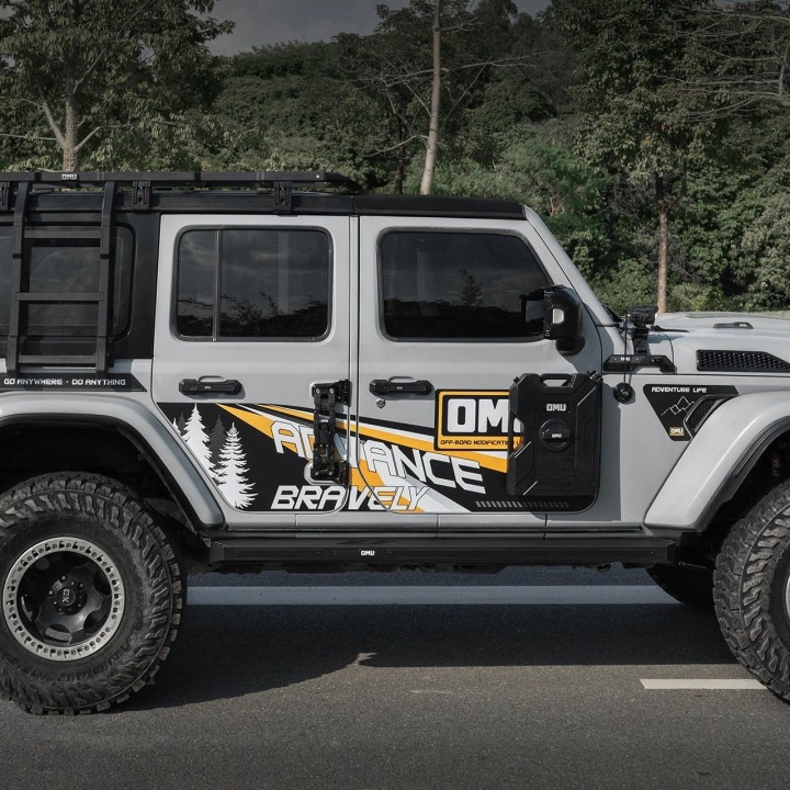 Progi OMU Genesis - Jeep Wrangler JLU 2018-2025