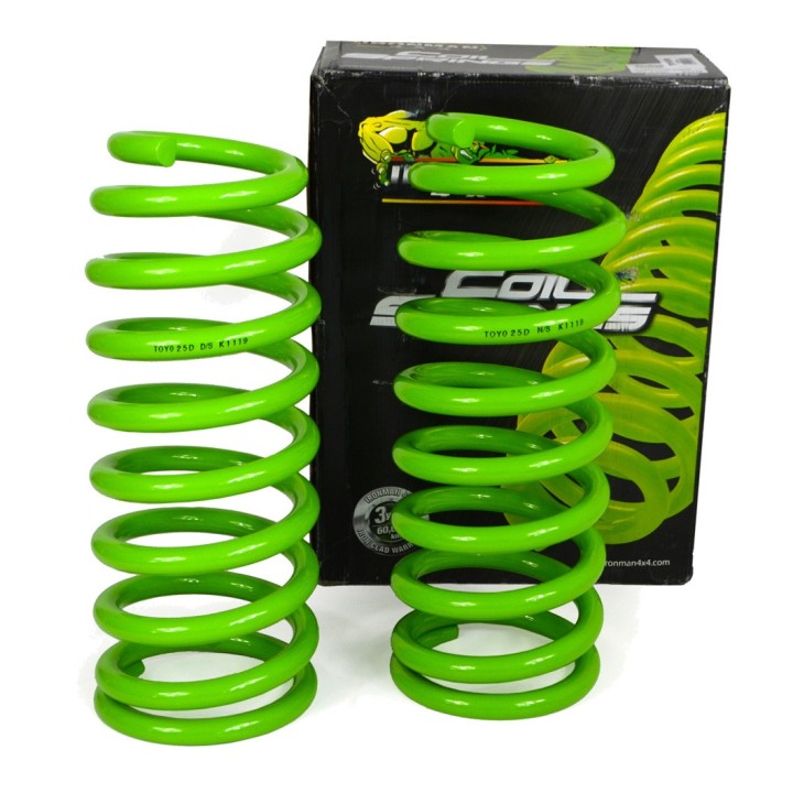 Sprężyny tylne Ironman 4x4 wzmocnione TOY025D | Szekla