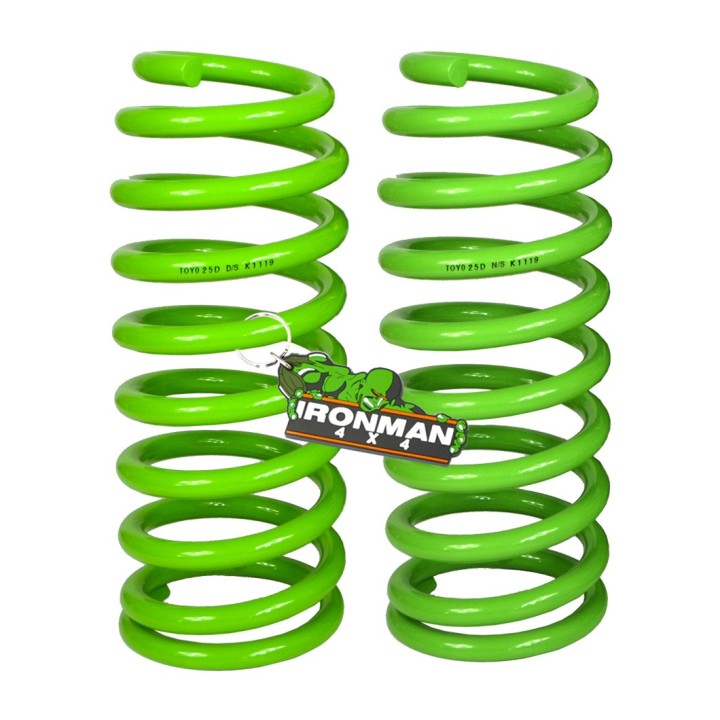 Sprężyny tylne Ironman 4x4 wzmocnione TOY025D | Szekla